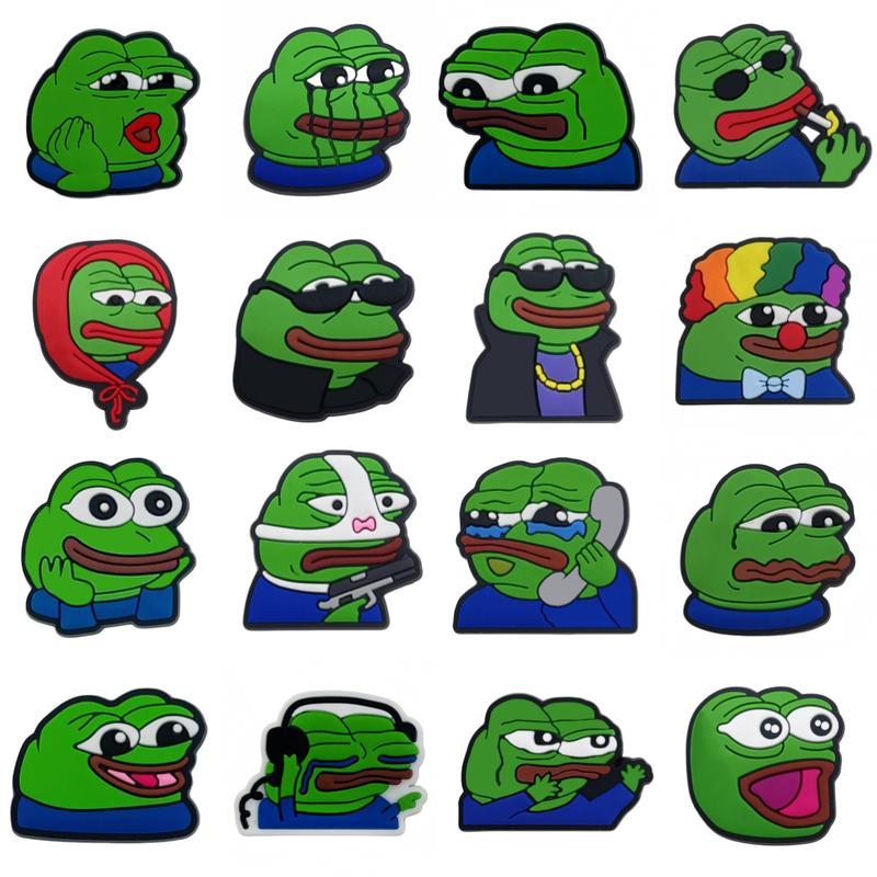 Phụ Kiện Charm Giày, Crocs Jibbitz, Tự Làm, Dành Cho Người Lớn Và Trẻ Em, Đồ Trang Trí Sandal, Dành Cho Phụ Nữ Và Nam Giới, Charm Màu Tím, Thích Hợp Cho Crocs, Có Thể Dùng Làm Túi Charm Crocs