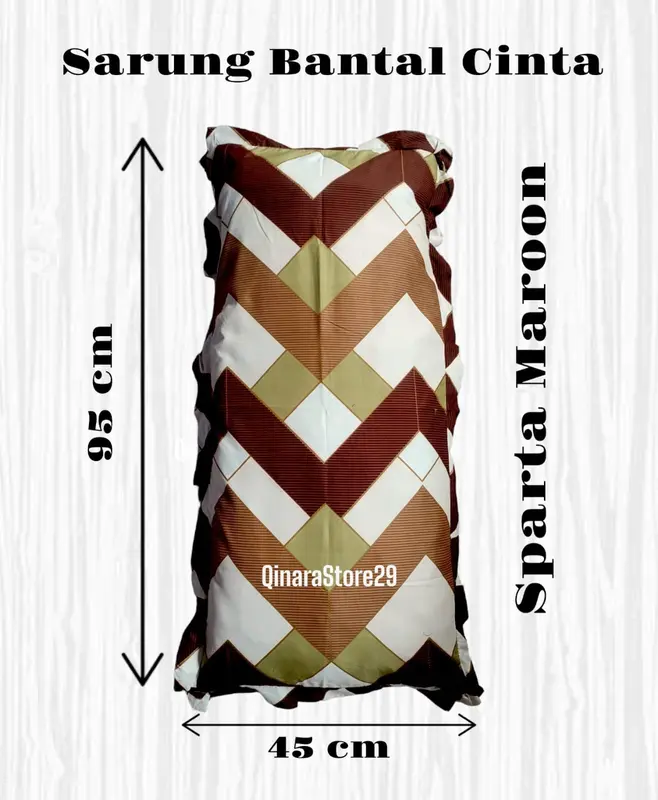 TERMURAH Sarung Bantal CINTA JUMBO RENDA Ukuran 45x95cm Motif Terbaru Bahan Katun Polymicro Halus Gambar Tidak Luntur 6