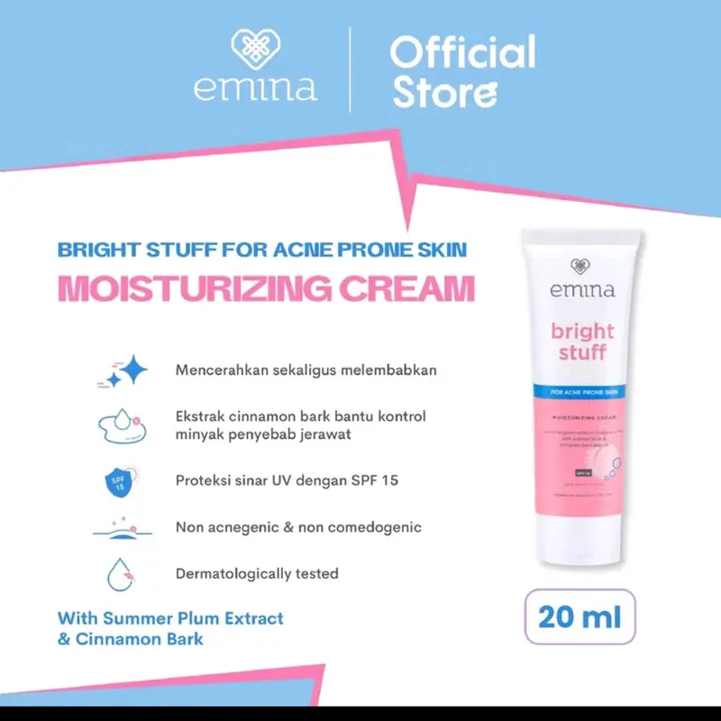 EMINA BRIGHT STUFF FOR ACNE PRONE SKIN 1