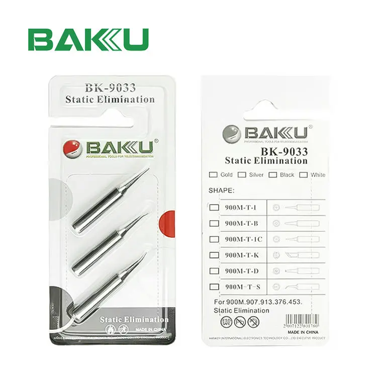 BAKU 9033 special for solder iron tips set soldering  tip