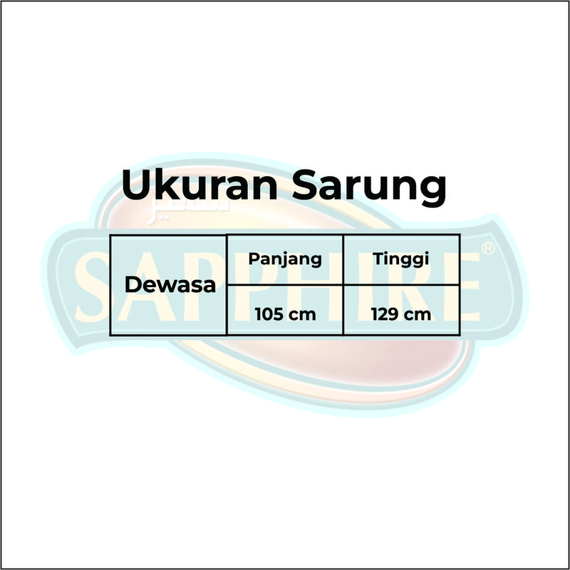 Sarung Sapphire Exclusive HK Hitam Khusus 5
