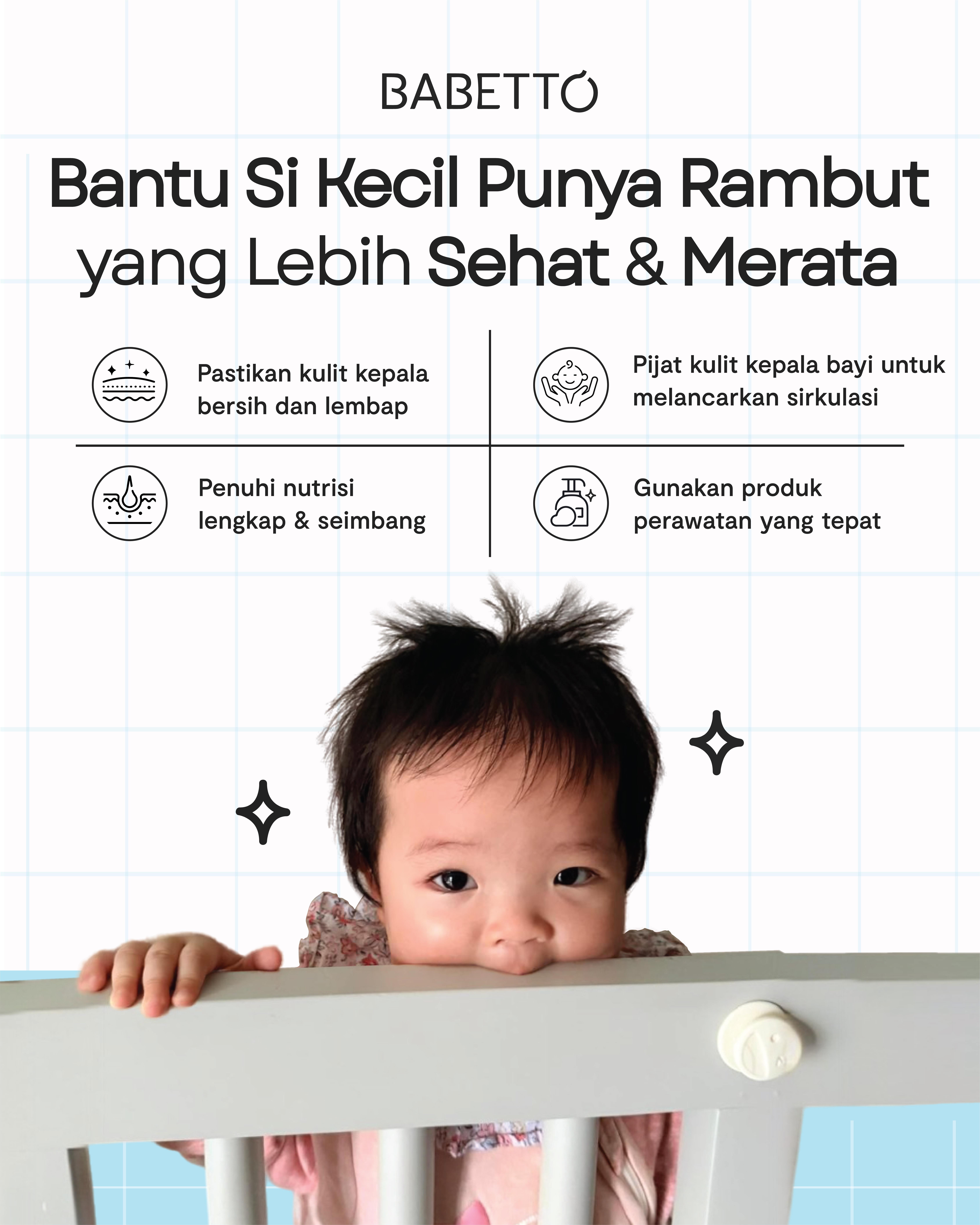 Babetto Hydrating Body Wash & Shampoo 200ml [2PCS] -  Sabun Sampo Mandi Ultra Gentle dengan Panthenol Probiotik & 4 Antioksidan Untuk Bayi dan Anak Cocok Untuk Kulit Sensitif Kering Eczema