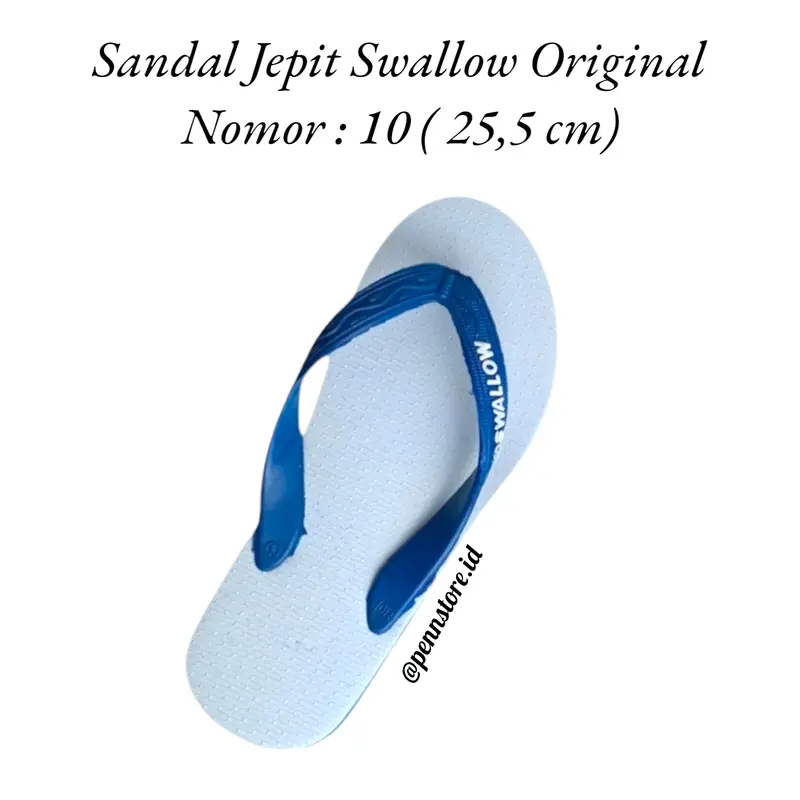 Sandal Jepit Swallow Original (Nomor 9 - 12) Sendal Karet 2
