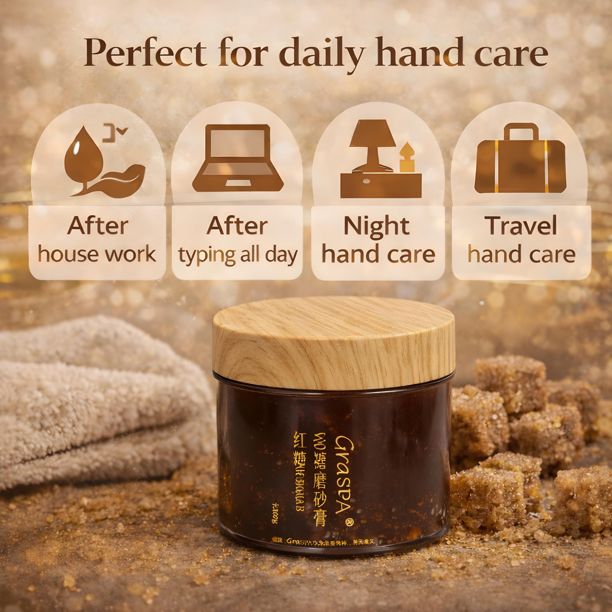 Graspa-Hand Scrub- Brown Sugar Hand Scrub