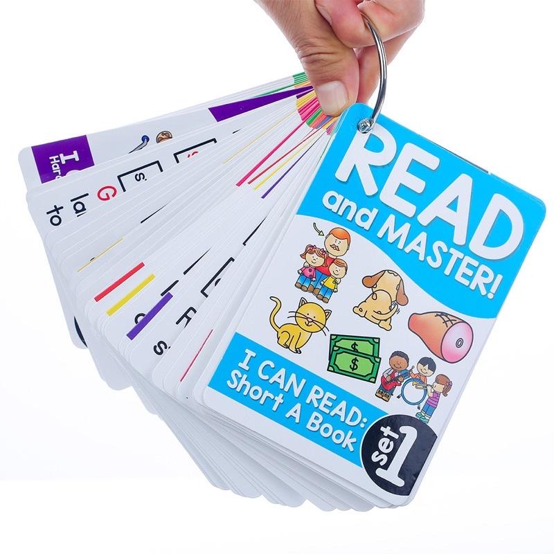 Read Card Class Phonics Flash Cards For Kids Read and Master I Can Read Flash Cards (67 ...