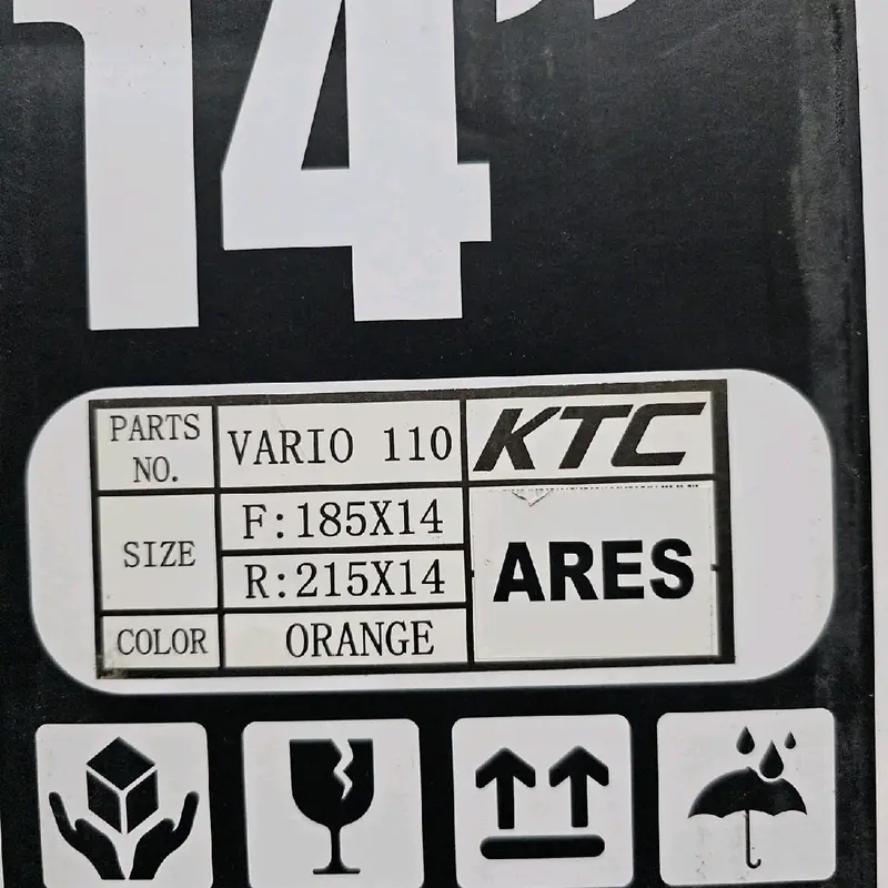 Velg Bintang KTC Racing Ares CNC R14 Vario 110 Beat Scoopy 5