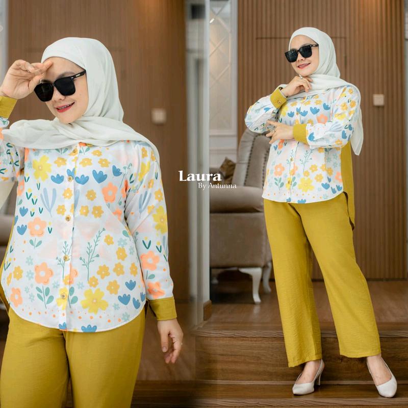 AZIZA SANA SAMIRA SET CELANA BY ANTUNNA Setelan Wanita 7