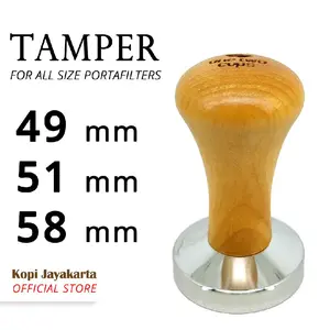 Tamper Kopi Mesin Espresso Coffee 49 51 58 mm ALL SIZE