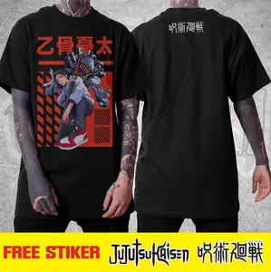 Kaos Anime Yuta V.2– Bahan Premium Tebal Adem | T-Shirt Unisex Dewasa