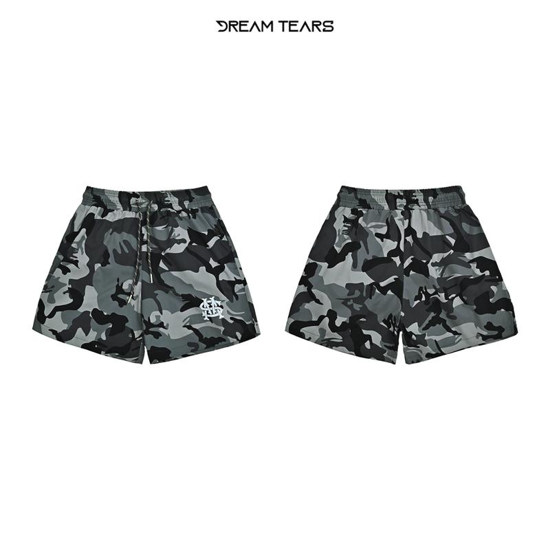 Quần Short Gió Nam Xịn  Loca Brand , Camo Xám , Chất Vải Gió  2 Chiều Đã Qua Xử Lí , Phong Cách Đường Phố , Có 4 Size Số , MSP : QG16