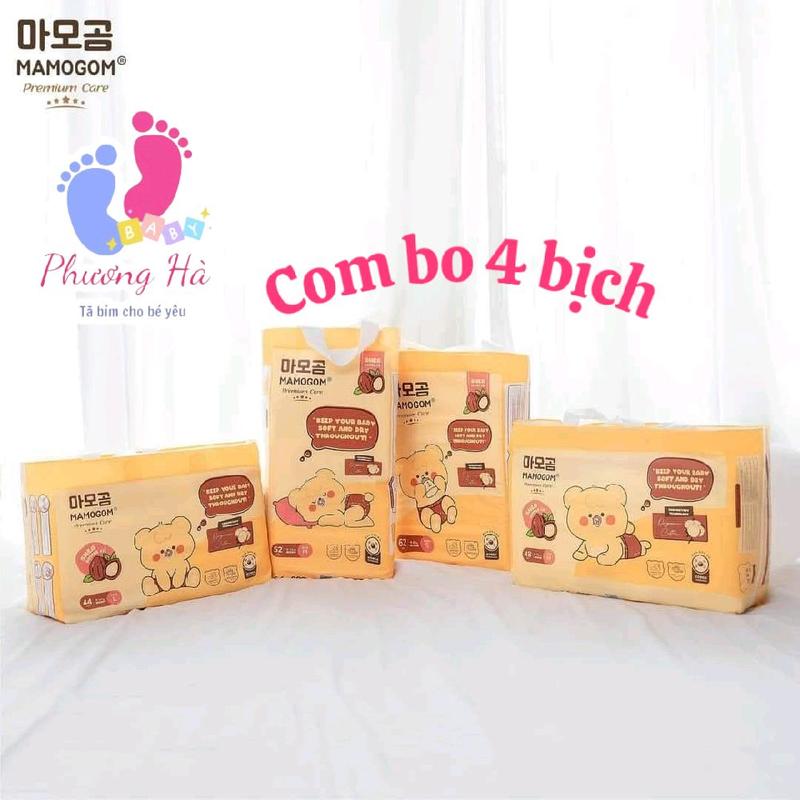[COM BO Mua 3 Tặng 1BỊCH] MAMOGOM PREMIUM CARE công nghệ Hàn đủ sai cho bé từ NB-->XXL