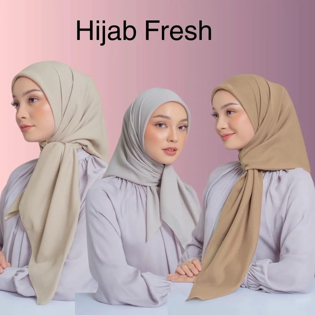 hijab Segiempat Paris basic