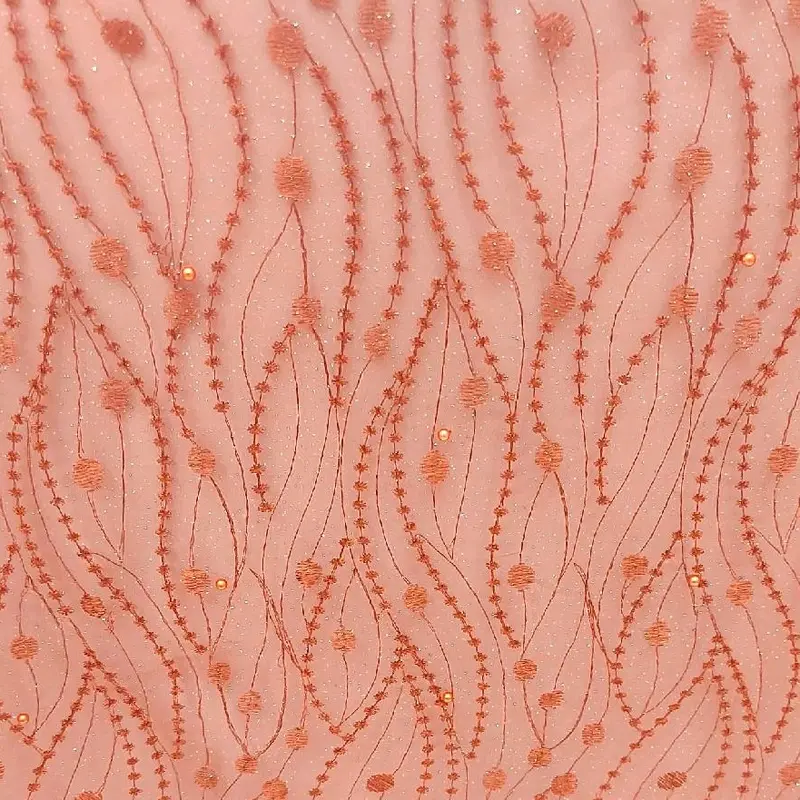 Tille All Over Glitter Pearl Bertaut ( Harga persetengah meter) 4
