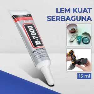 SB7 BAO SHUN DA Lem Kuat Serbaguna Power Glue Strong Adhesive 15ml - B-7000 Baru