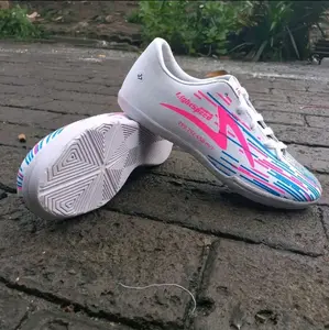 spatu anak anak putsal lisvid putih pink