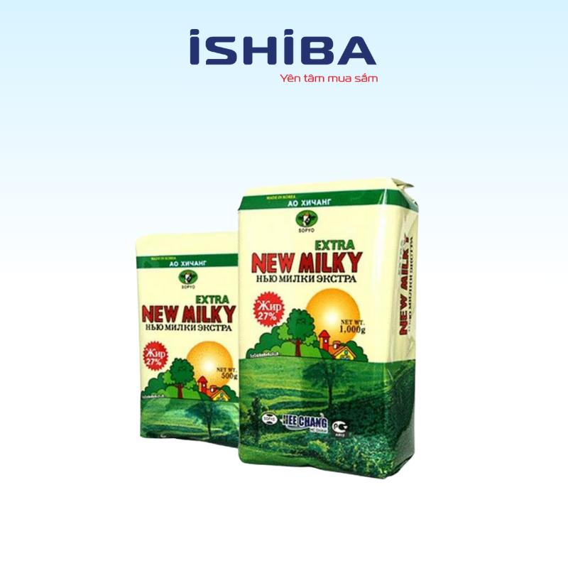  Sữa bổ sung chất Nga New Extra Milky sữa tươi cô đặc dạng bột tốt cho sức khỏe gói 1Kg 