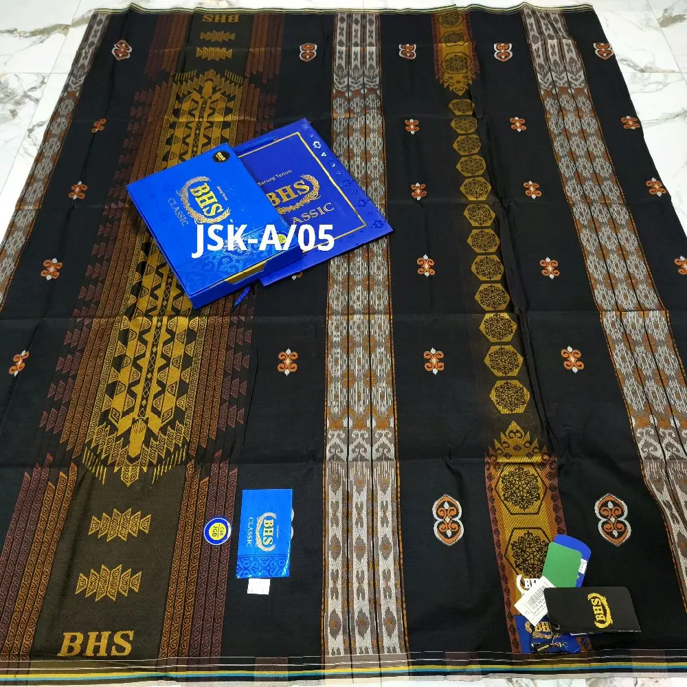 BHS Classic jaguard tipe JGB JGN JGF grade gold full Songket  Hitam