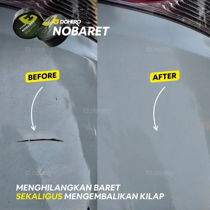 Terbaru Dohero Nobaret 100gr - 50gr - Compound Penghilang Baret Body Motor Mobil Helm 6