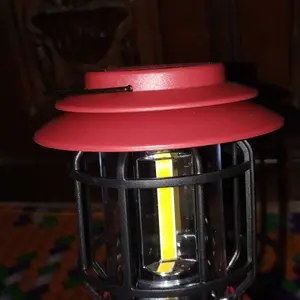 【Garansi 10 tahun】 Lampu Lentera LED Lampu Tenda Camping Lampu Camping USB/Type-C Rechargeable Canping Lamp 3 COB Lampu Camping Lentera Gantung Retro Petromax Rechargeable/Lampu Emergency cas USB Outdoor lmapu lentera Listrik