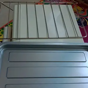 Finito Oven Listrik Elektrik Low Watt 12L Warna Pastel Cantik Untuk kue penghangat makanan pemanggang ayam