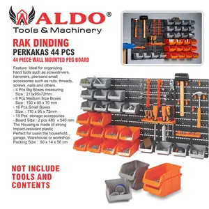 RAK DINDING PERKAKAS 44 PCS  MERK ALDO