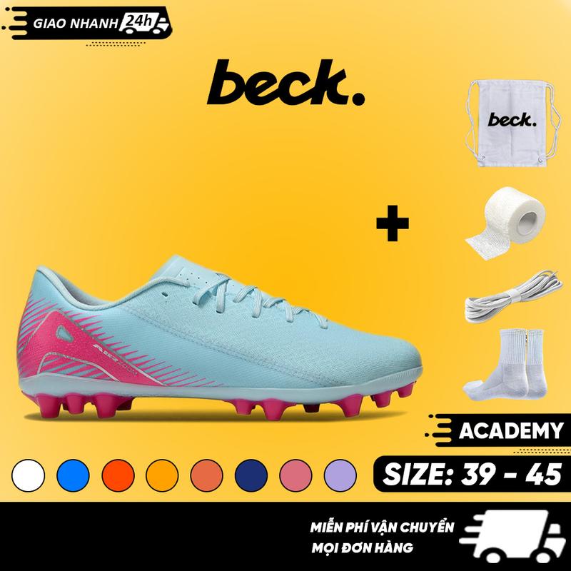  Giày Bóng Đá Mercurial Vapor 16 Acaademy Đỏ Vạch Xanh Ngọc Đế Đinh AG Bám Sân 