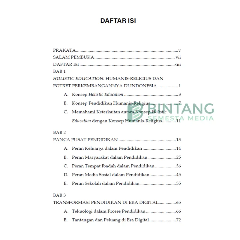 Holistic Education : Revitalisasi Ekosistem Pendidikan Karakter Religius - Subiyantoro, dkk.