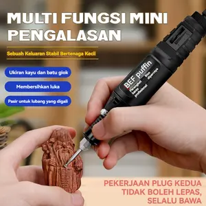 Set Alat-alat Listrik Serbaguna Terlengkap: Penggiling, Bor Mini 1/4''-1/2'', Gerinda, Kikir Listrik 100W, Tuner, Sander 150mm, Polisher, Tool Kit Rotary, Pemotong, Pengukir, Pengasah, Pembersih, Pengebor Presisi 6mm, Amplas Elektrik, Pemoles Akhir 1000W