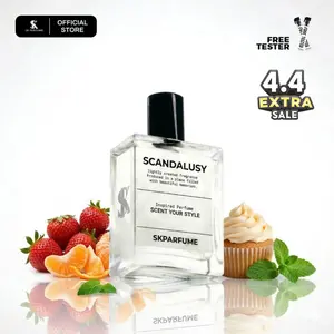 Scandalusy - Aroma Lembut Manis Elegant Parfum Tahan Lama By SK Parfume