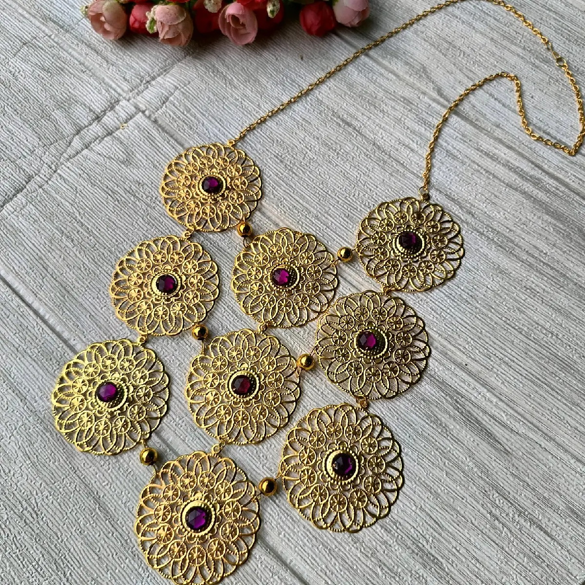 Kalung Bugis dewasa premium (Manda),aneka warna