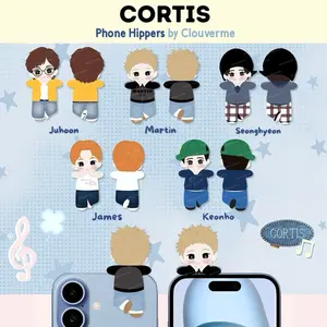 CORTIS acrylic phone hippers by clouverme