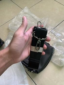 Product Review of Tas Selempang Pria Kulit Tas Tangan Clutch Bag Pria PRAHA BLACK hitam cowok from h**y 1