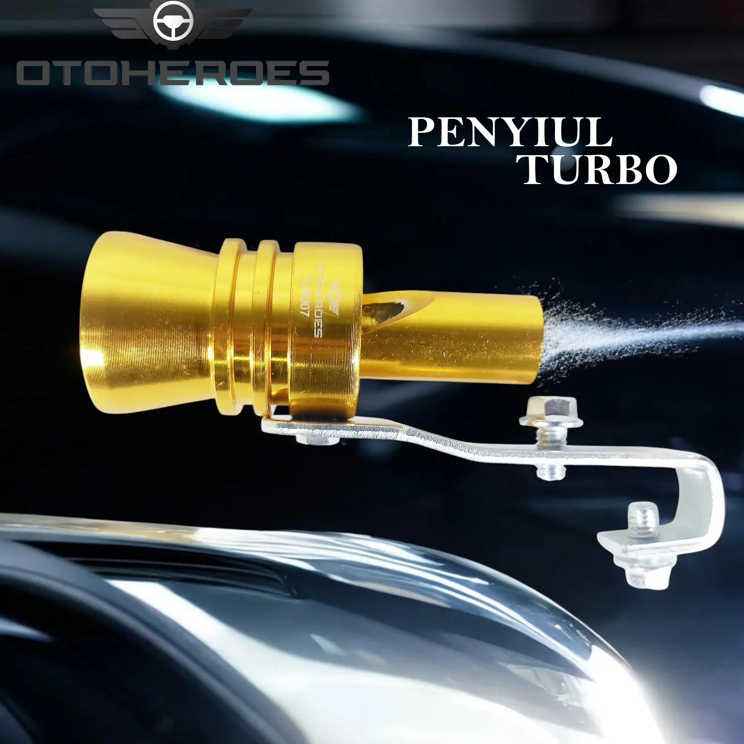 COD OTOHEROES Penyiul Turbo Palsu Knalpot Mobil Car Whistler 1000-2400cc - TUR007 Terbaru