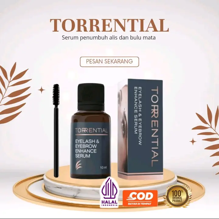 TORRENTIAL Eyelash & Eyebrow Enhance Serum - MELENTIKAN BULA MATA DAN MELEBATKAN ALIS