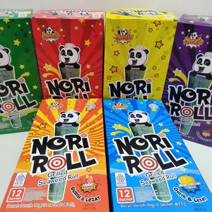 (1 DUS ISI 6 BOX) NORI ROLL NORIGO | RUMPUT LAUT ROLL CRISPY