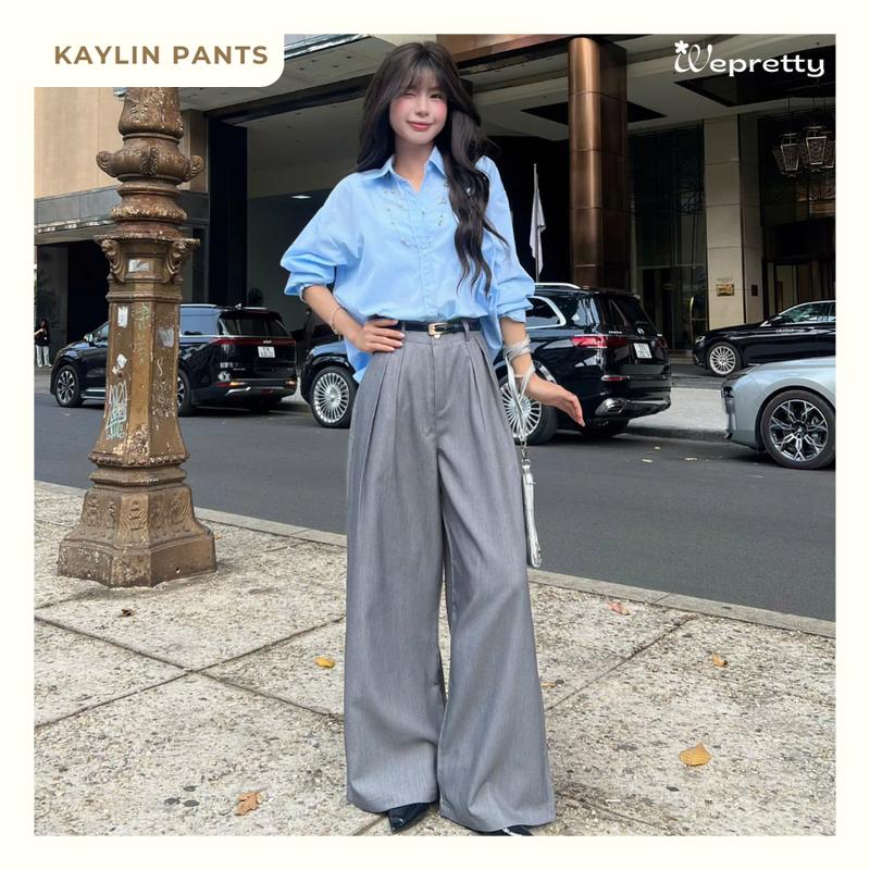[Tặng Dây Ren] Q02 Kaylin Pants Wepretty Clothes Quần Đũi Xước Nam Nữ Ống Rộng Form Suông Mặc Đi Biển Phù Hợp Với Phong Cách Thanh Lịch tối giản Dễ Phối Với Nhiều Phân Loại Màu Khác Nhau
