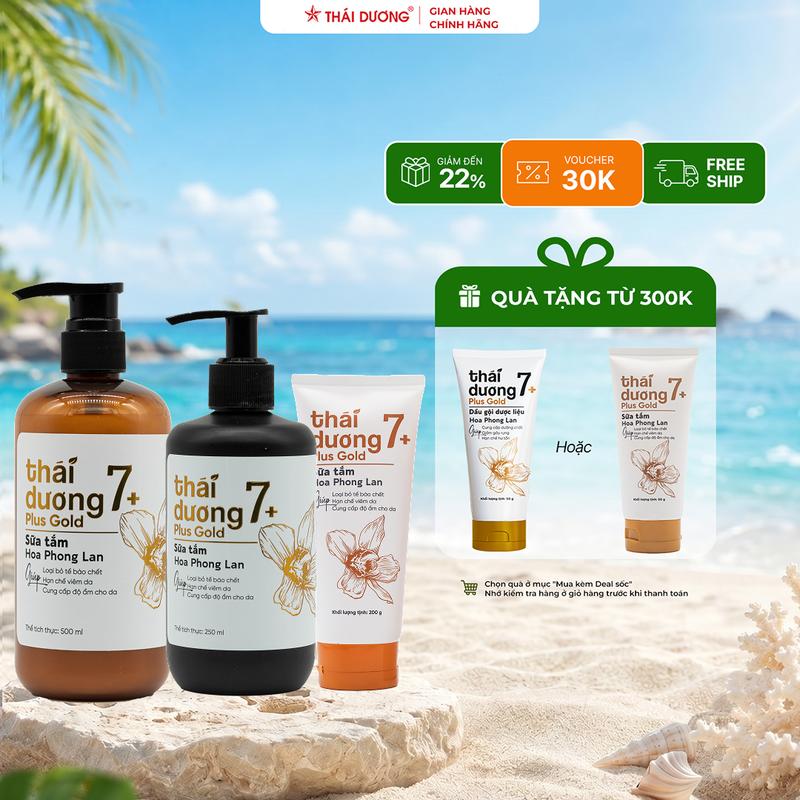 Dầu gội Thái Dương 7 Plus Gold - Sao Thái Dương