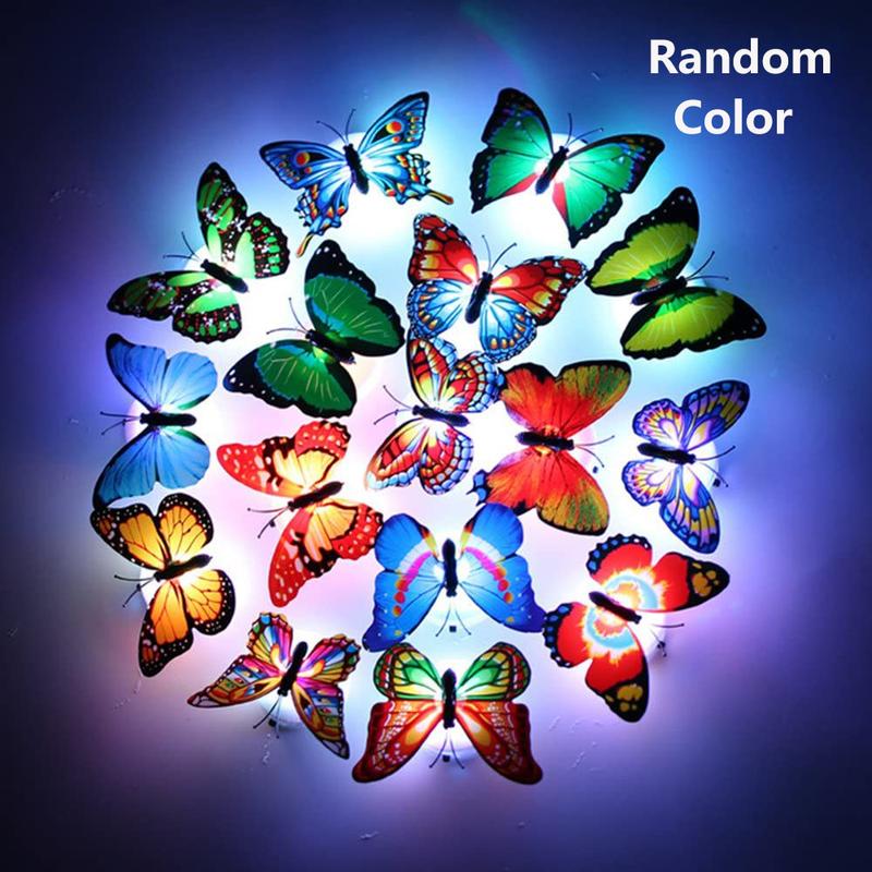 Rama-rama Hiasan Berkilau, Lampu LED Dalaman dan Luaran, Lampu - TikTok ...