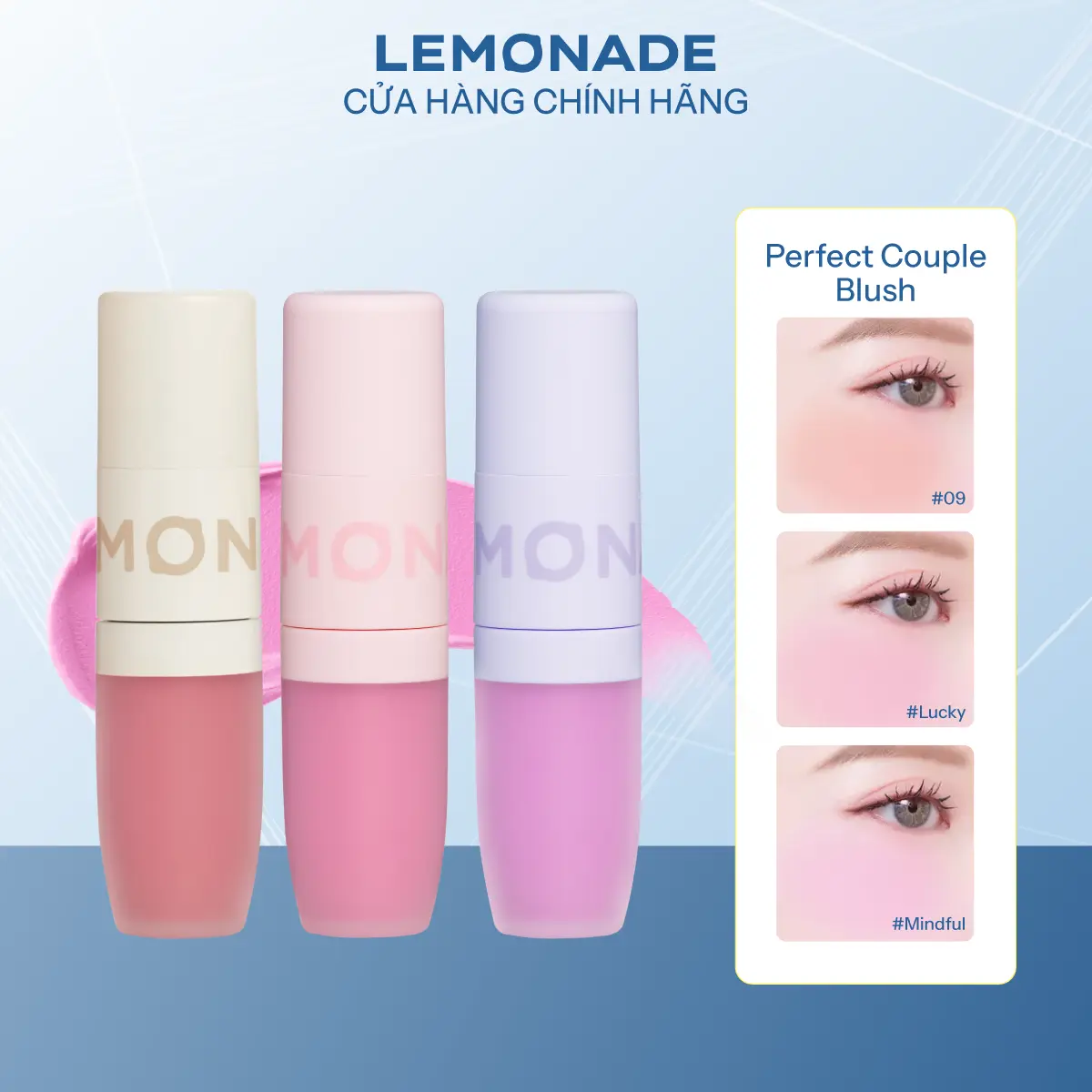 Kem Má Lemonade Perfect Couple Blush 8.5g .#5 Years - 05