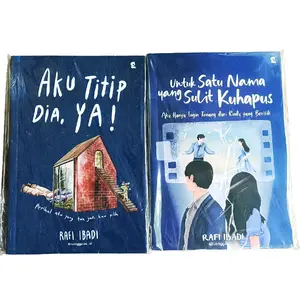 terlaris paket 2 buku novel motivasi aku titip dia untuk satu nama yang sulit kuhapus Habits Psychology Anak Resep