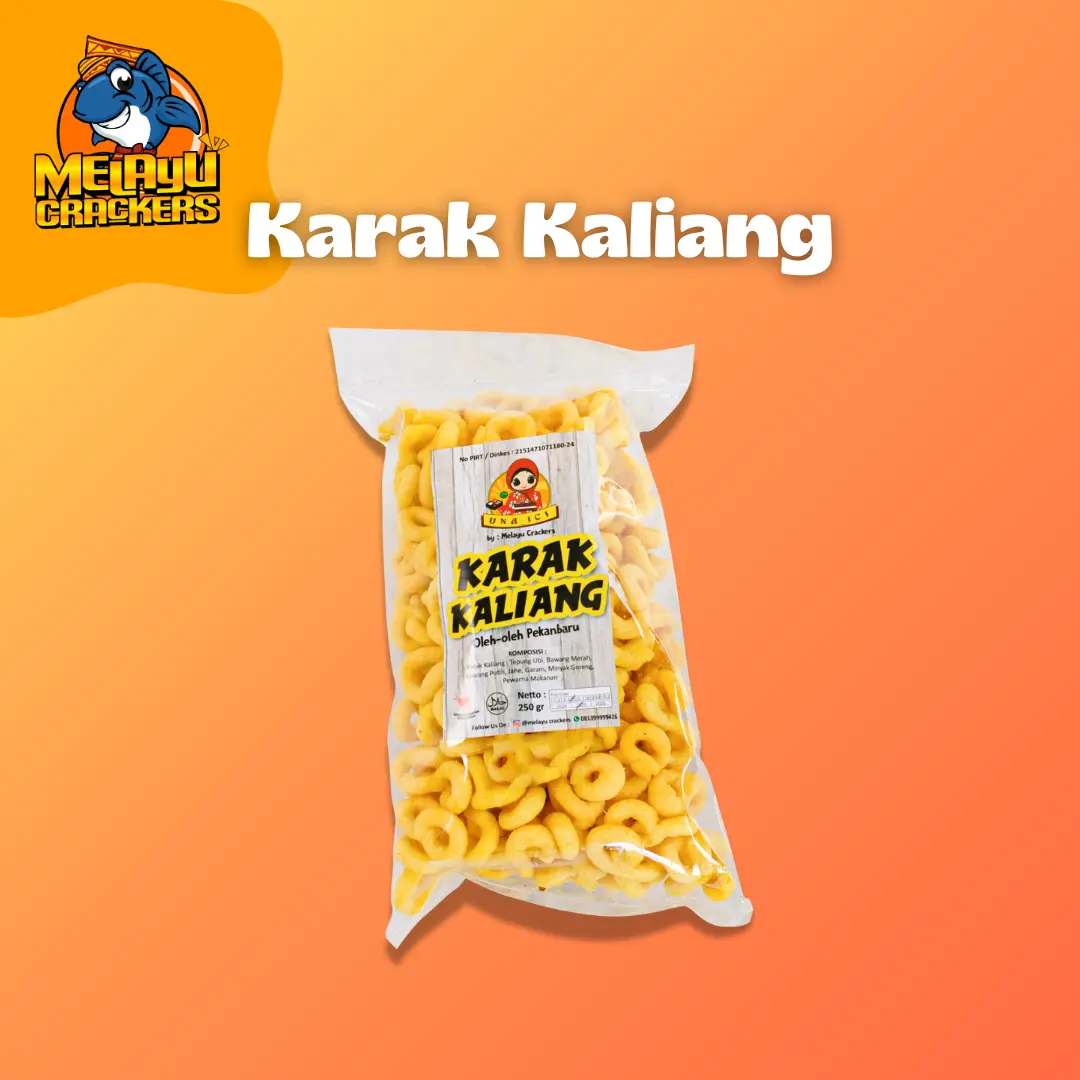 Kerupuk karak kaliang | kerupu angka 8 | oleh-oleh