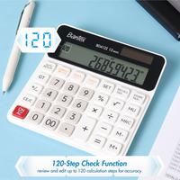 Gambar Bantex Kalkulator Kantor 12 Digit Dual Power Tampilan Besar Garansi Resmi 3 Tahun BD4XXX - Tipe 1, White dari Bantex Indonesia Kab. Bogor 4 Tokopedia