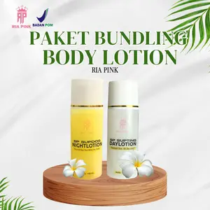 RIA PINK BY RIA PINK - BUNDLING ISI 2 SUPTING DAY LOTION & SUBDOS NIGHT LOTION
