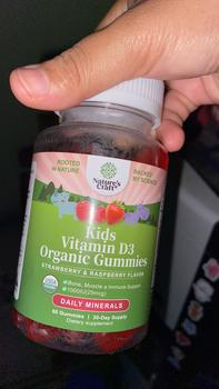 Product Review of Nature‘s Craft Kids Vitamin D3 Organic Gummies 1000IU per serving Gummies Organik Vitamin D3 anak-anak 1000IU Per Porsi-60pcs from F**i 0