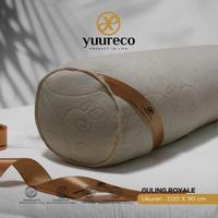 Gambar Guling Bolster Tidur Dacron Silikon Kain Motif Knitting Royale by Yuureco - Guling dari yuureco Kab. Gresik 2 Tokopedia
