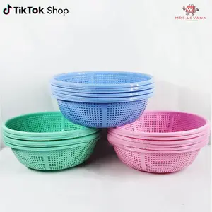TERMURAH!! 6 PCS Wakul Panda uk 10 / Bakul Hajat / Besek Warna Wadah