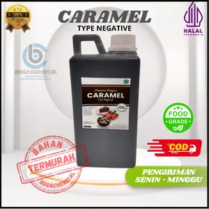 1kg. Pewarna Caramel (IV) 1kg , Tipe Negatif untuk pewarna bakso, kue, minuman dll Baking