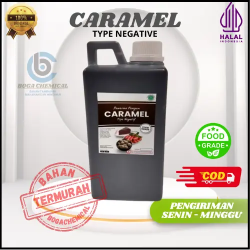1kg. Pewarna Caramel (IV) 1kg , Tipe Negatif untuk pewarna bakso, kue, minuman dll Baking