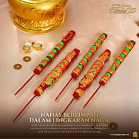 Gambar Zhong Jia Xiang Cap Kodok - Hio / Dupa Naga TIMBUL 3D TITANIUM Wangi Darshan / Untuk Sembahyang / Ibadah / Dewa Bumi / Tecu / Pewangi Ruangan / Warna Merah / Imlek / Chinese New Year / CNY - 32 cm dari Zhong Jia Xiang Kota Administrasi Jakarta Barat 5 Tokopedia