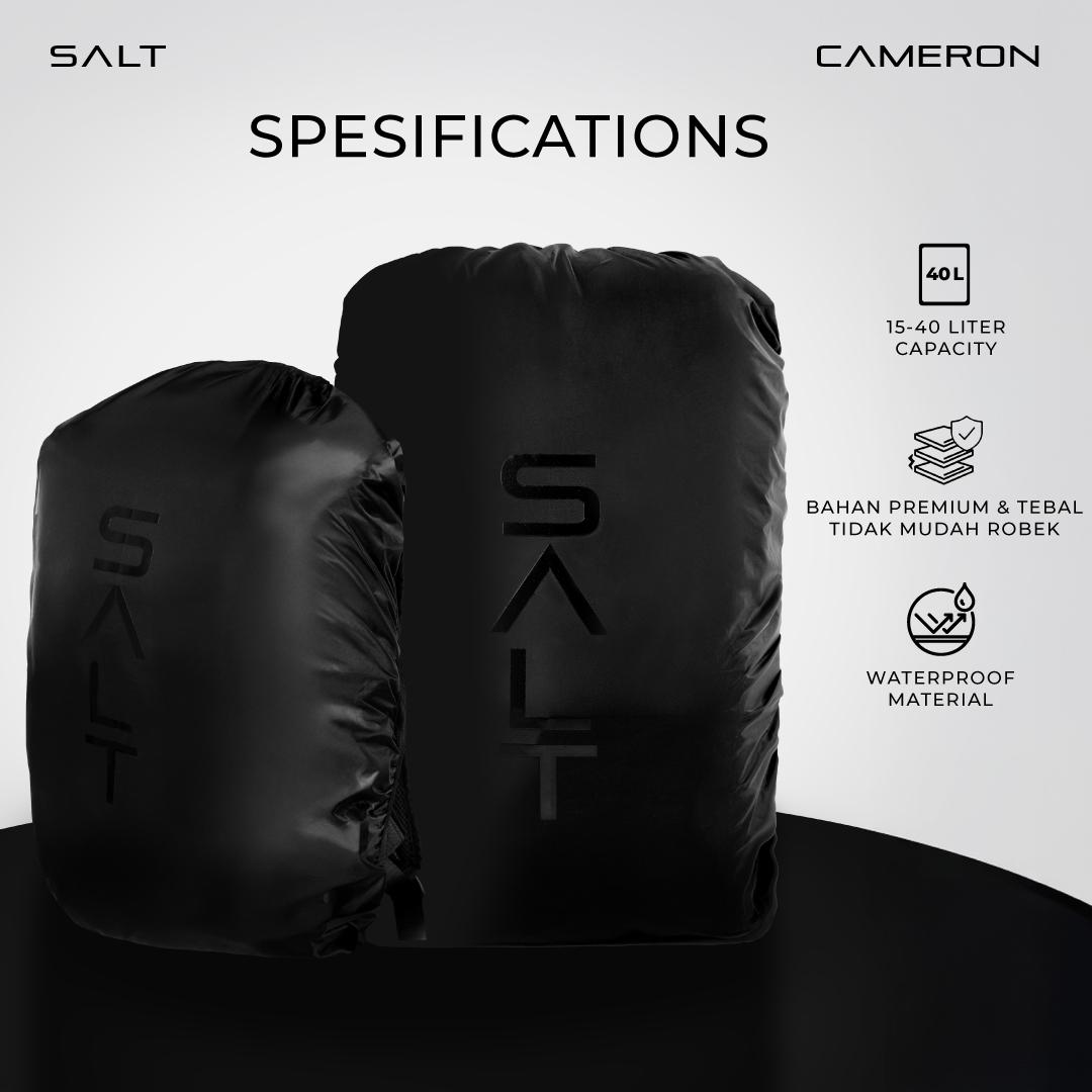SALT Hydro Lite Rain Cover Coat Tas Waterproof Premium Pelindung Ransel Anti Air Outdoor Sarung Debu 40L 15-40 Liter Capacity Bahan Premium & Tebal Tidak Mudah Robek